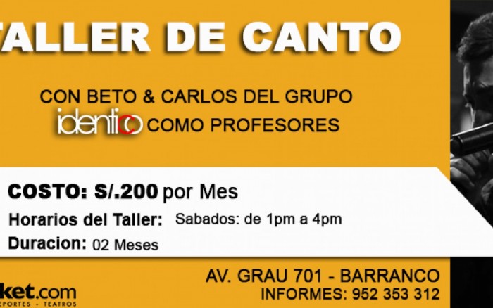 Taller de canto