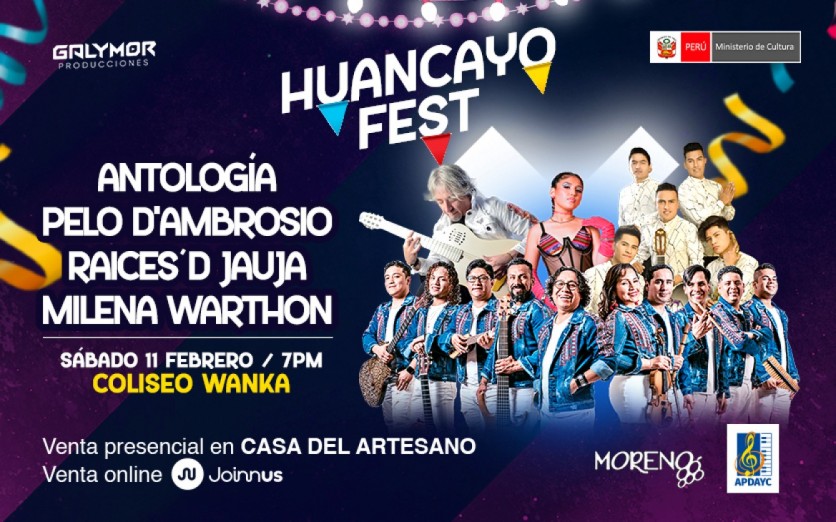 HUANCAYO FEST - Canto al amor y la amistad