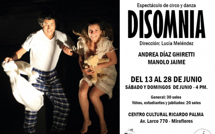 DISOMNIA: Espectáculo familiar de circo y danza