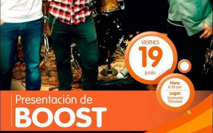 BOOST EN VIVO EN MEGA PLAZA