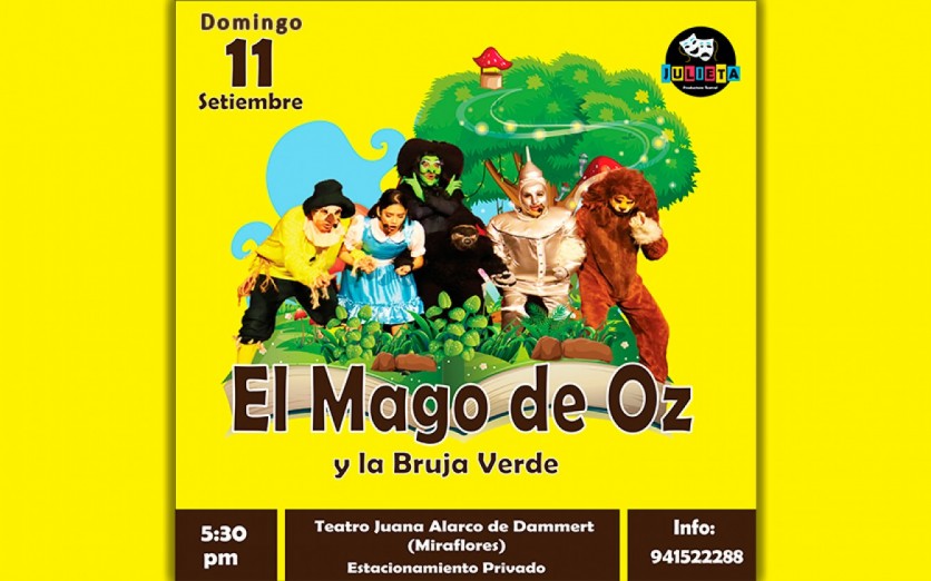 EL MAGO DE OZ Y LA BRUJA VERDE - TEATRO | Joinnus
