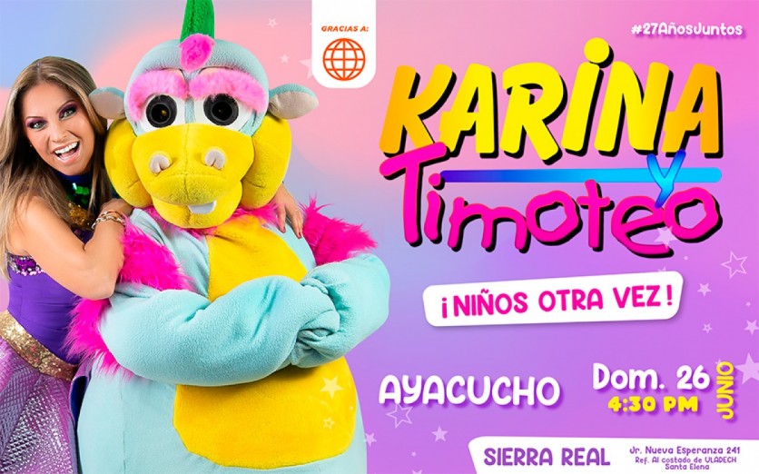 Karina y Timoteo en AYACUCHO