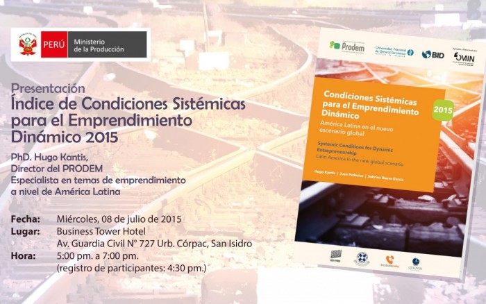 Índice de Emprendimientos Dinámicos en América Latina 2015