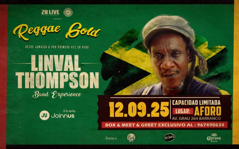 DESDE JAMAICA LINVAL THOMPSON POR PRIMERA VEZ EN PERÚ