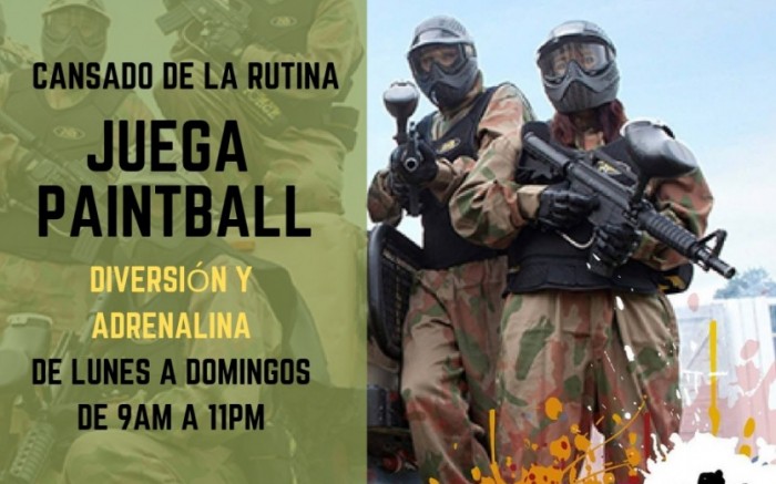 ¡Juega Paintball!