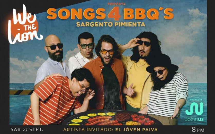 WE THE LION presenta "Songs 4 BBQ's" en SARGENTO PIMIENTA!!