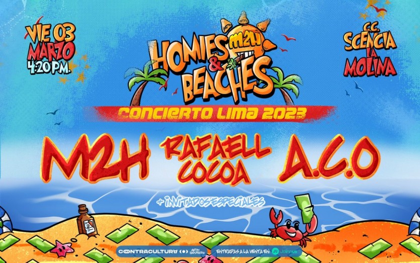 M2H Homies & Beaches Tour: LIMA - ft. A.C.O & Rafaell Cocoa
