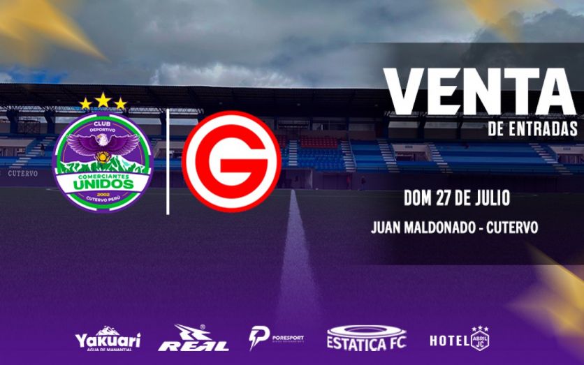 COMERCIANTES UNIDOS VS DEPORTIVO GARCILASO