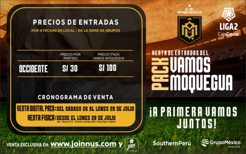 PACK VAMOS MOQUEGUA