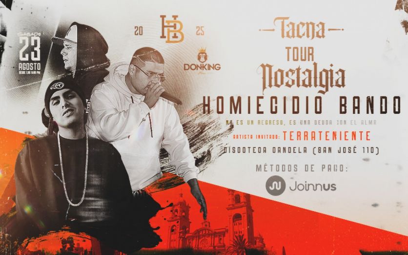 Homiecidio Bando en Tacna – Tour Nostalgia 2025