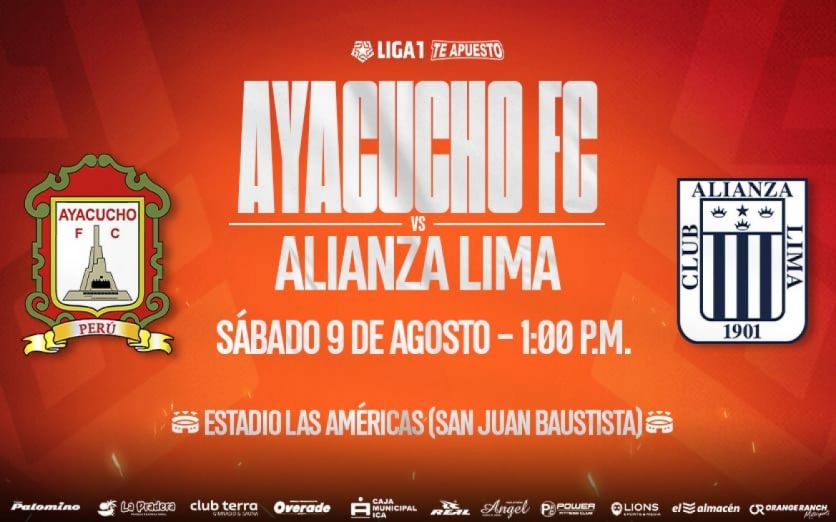 AYACUCHO FC VS ALIANZA LIMA
