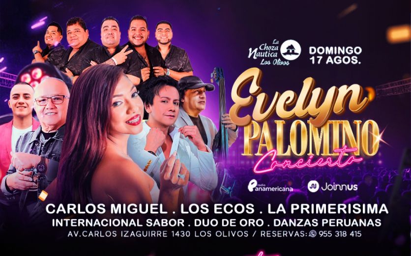 EVELYN PALOMINO EN LA CHOZA NAUTICA