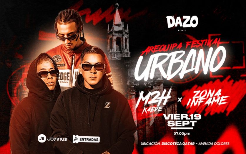 Zona Infame y M2H (Kaeve) en Arequipa.