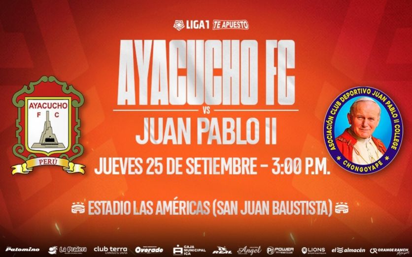 AYACUCHO FC VS JUAN PABLO II