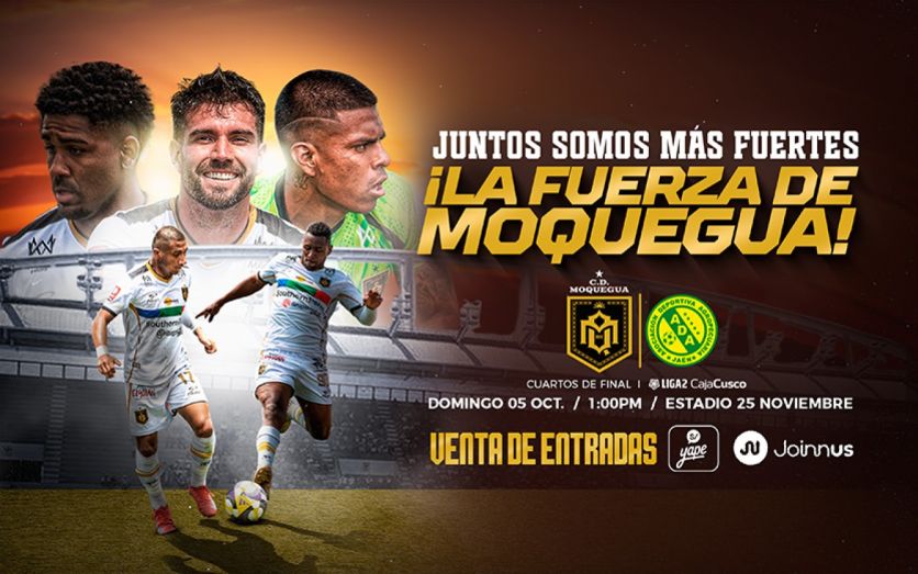 CD MOQUEGUA VS ADA JAÉN