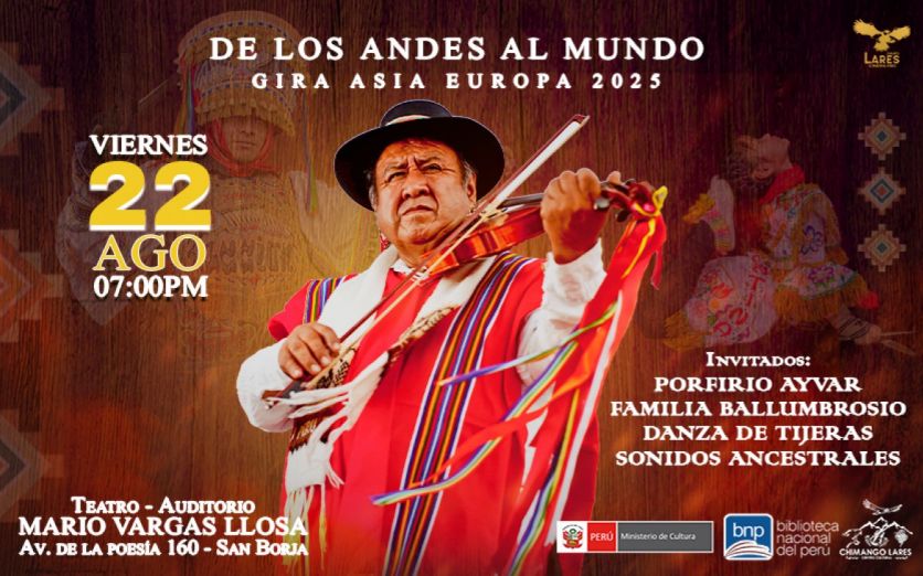 De los Andes al Mundo - CHIMANGO Lares y la Danza de Tijeras