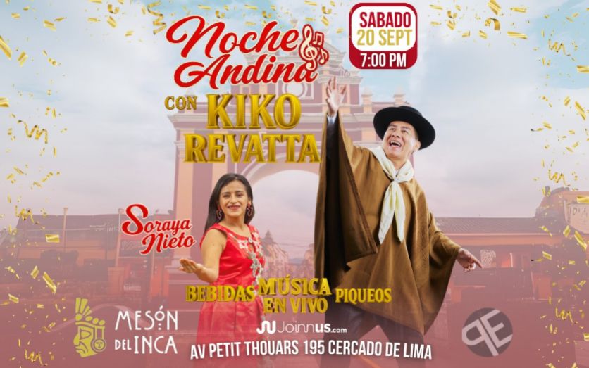 NOCHE ANDINA CON KIKO REVATTA
