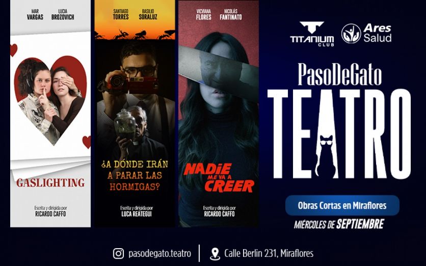Paso de Gato Micro-teatro Temporada Setiembre
