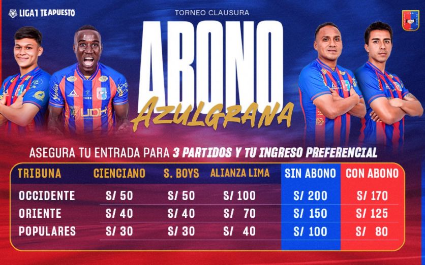ABONO AZULGRANA