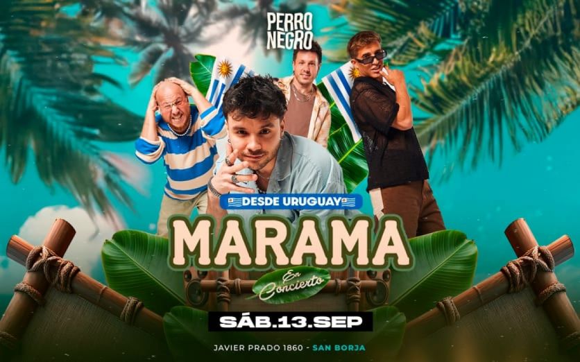 PERRO NEGRO Sab 13.09 CON MARAMA