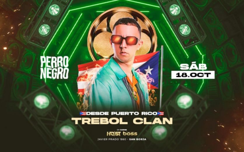 PERRO NEGRO Sáb 18.10 CON TREBOL CLAN