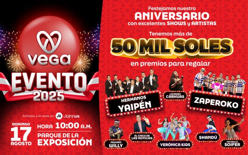 VEGA EVENTO 2025