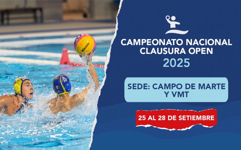 CAMPEONATO NACIONAL CLAUSURA OPEN WATERPOLO FDPN 2025