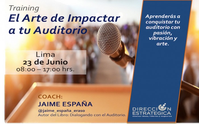Taller: El Arte de Impactar a tu Auditorio / / Joinnus