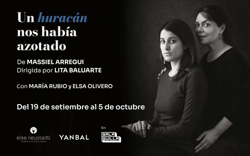 Un huracán nos había azotado