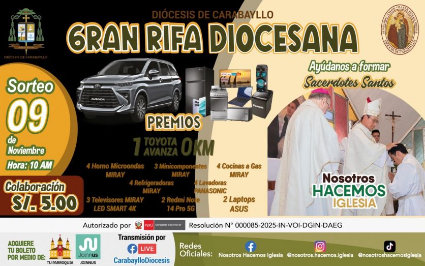RIFA DIOCESANA 2025