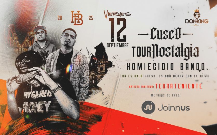 Homiecidio Bando en Cusco - Tour Nostalgia 2025