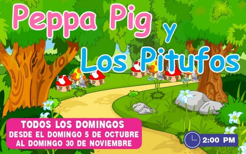 LAS AVENTURAS DE PEPPA PIG Y LOS PITUFOS FESTIVAL DE TEATRO INFANTIL 2025