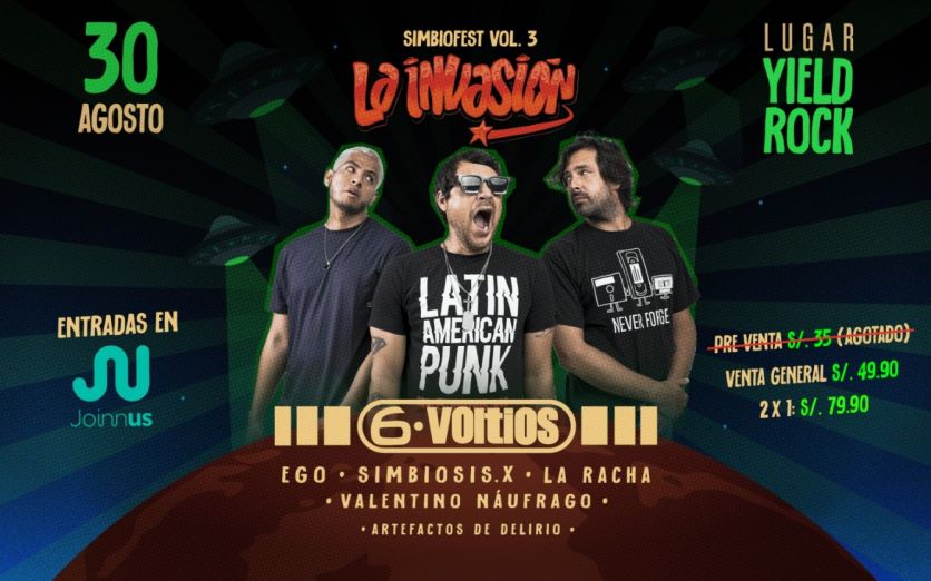 Simbiofest Vol. 3: "La Invasión"