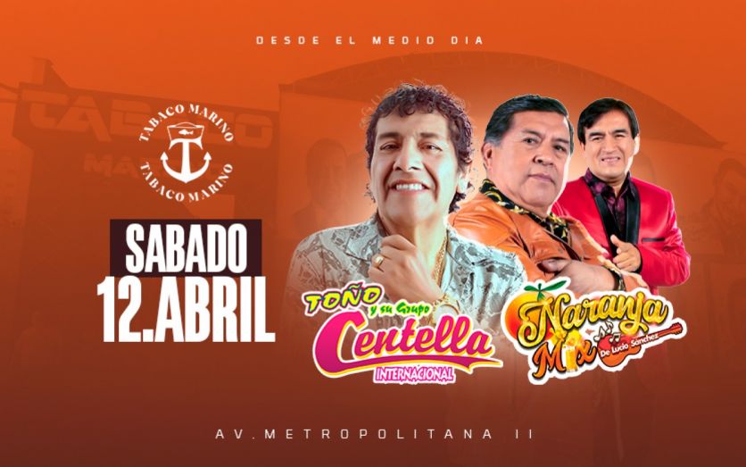 TOÑO CENTELLA & NARANJA MIX | EN TABACO MARINO