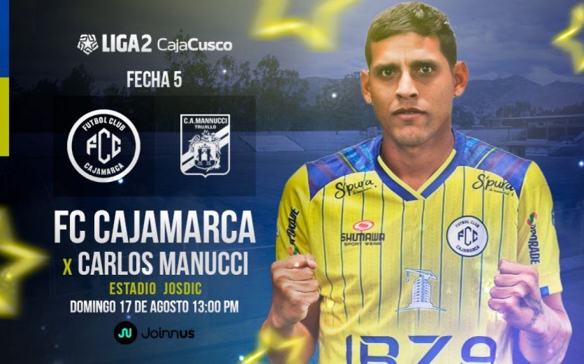 FC CAJAMARCA VS CARLOS A. MANUCCI
