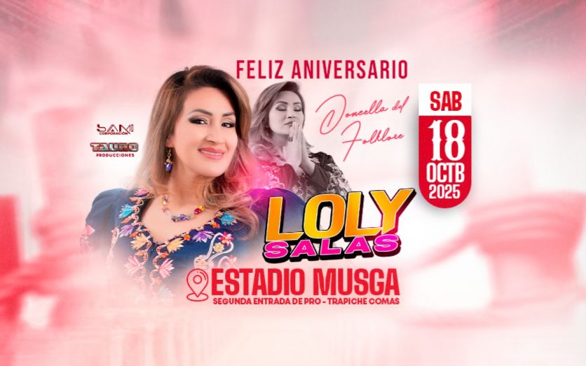 FELIZ ANIVERSARIO LOLY SALAS
