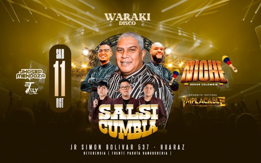 SALSICUMBIA CON EL GRUPO NICHE | EN HUARAZ