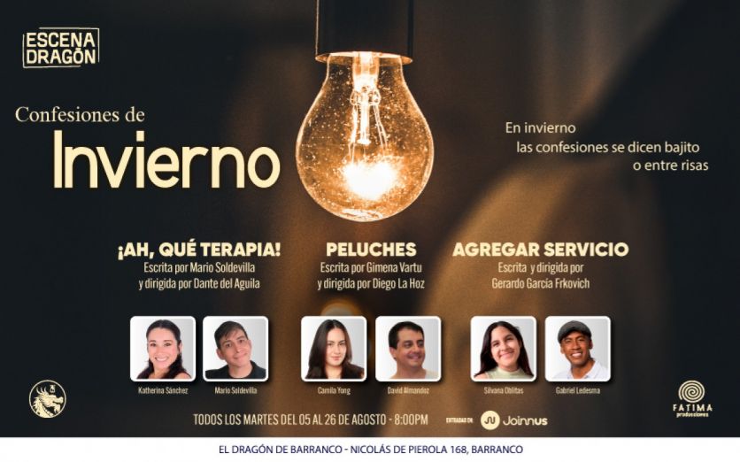 ESCENA DRAGÓN PRESENTA: CONFESIONES DE INVIERNO