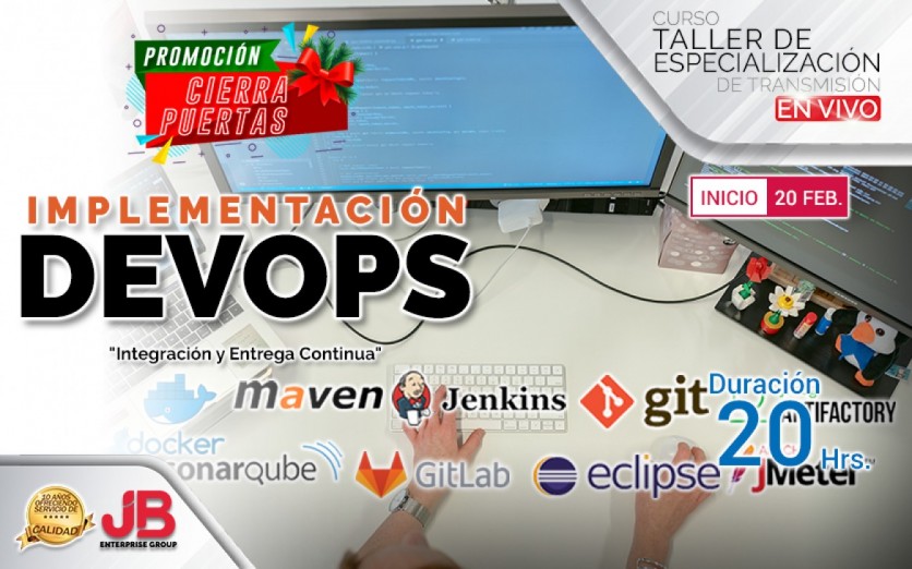 CURSO DE TRANSMISIÓN EN VIVO: Implementación DevOps
