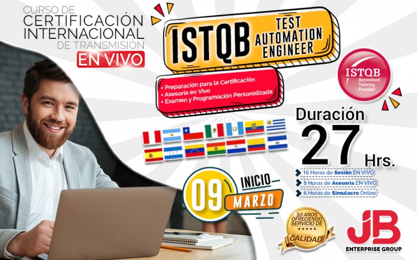 CURSO DE TRANSMISIÓN EN VIVO: ISTQB Advanced Level Test AuT.