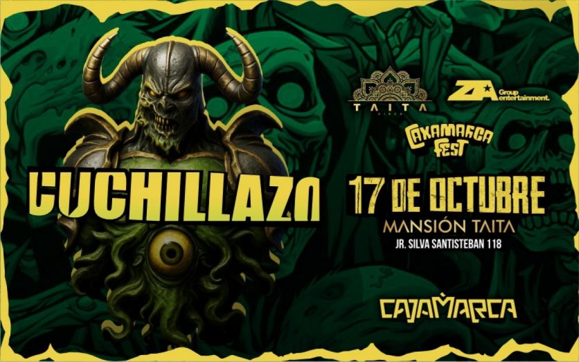 Cuchillazo en Cajamarca