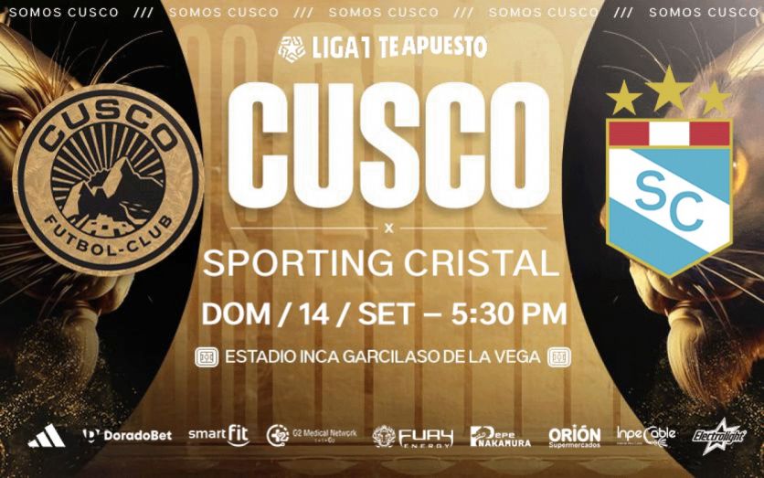 CUSCO FC VS SPORTING CRISTAL