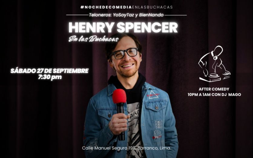 Noche de comedia con: Henry Spencer