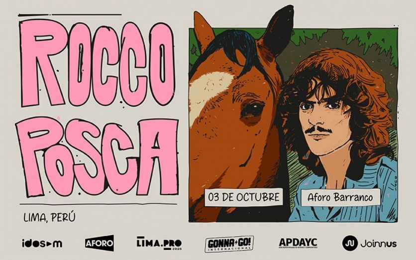 Rocco Posca en Lima | Viernes 3 de Octubre