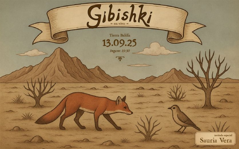 Gibishki presenta por primera vez Tindermare en vivo