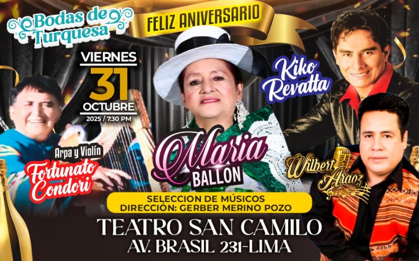 FELIZ ANIVERSARIO MARIA BALLON