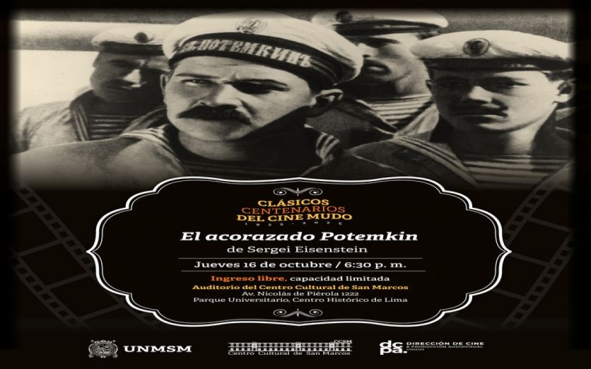Ciclo centenario del cine mudo:  El acorazado Potemkin