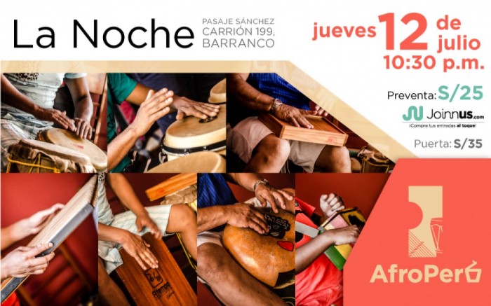 La tribu regresa: AfroPerú en La Noche! / / Joinnus