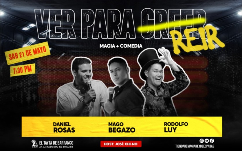 VER PARA REÍR / SHOW DE MAGIA Y COMEDIA