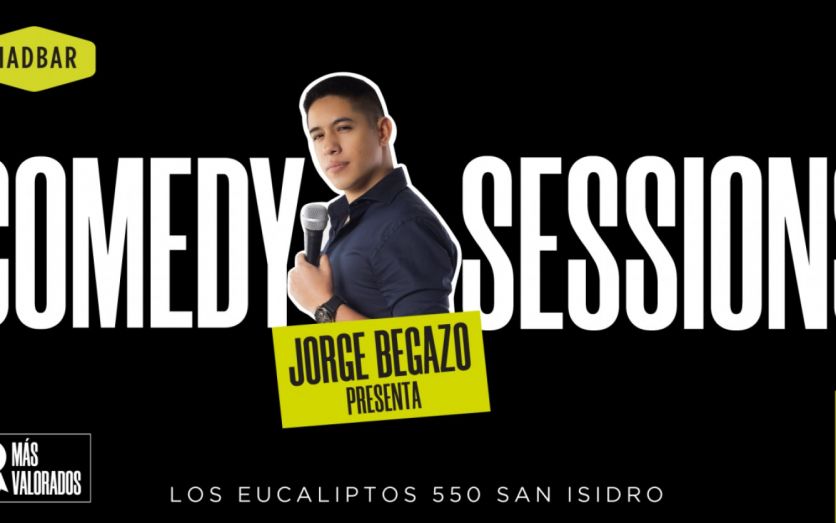 Jorge Begazo presenta "Comedy Sessions"
